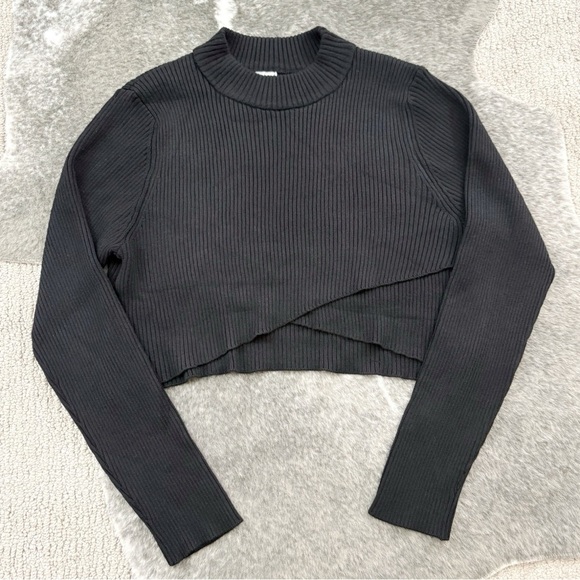 NWT Joie Ribbed Cropped Top - Picture 2 of 11